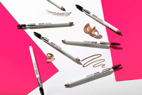 Miniatura 14 de wet n wild Brow-Sessive Brow Makeup Pencil Liner - Brocha de mezcla para maquillaje de cejas, precisa, punta fina, forma, define, rellenos, rubio