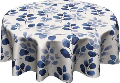 Miniatura 32 de Fall Tablecloth Round 60 Inch Autumn Thanksgiving Table Cloths Circle Pumpkin Buffalo Plaids Table Cloth Rustic Farmhouse Tablecloth for Holiday