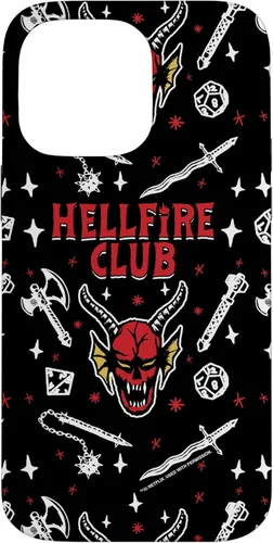 Miniatura 20 de Funda con patrón Hellfire Club de Stranger Things para iPhone 11 Pro Max