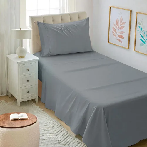 Miniatura 71 de Mejoroom Juego de sábanas de tamaño King – Sábanas y fundas de almohada de ropa de cama 1800 de lujo para hoteles – Sábana bajera con bolsillo
