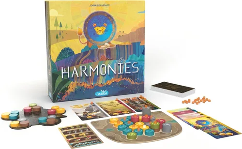 Miniatura 4 de Asmodee Harmonies Juego de mesa - Crea paisajes oníricos, juego estratégico y poético, juego familiar divertido para niños y adultos, a partir de 10