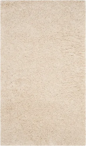 Miniatura 69 de SAFAVIEH Laguna Shag Collection - Alfombra decorativa, 2 pies 3 pulgadas x 4 pies, color beige, diseño sólido, no desprende pelusa y de fácil