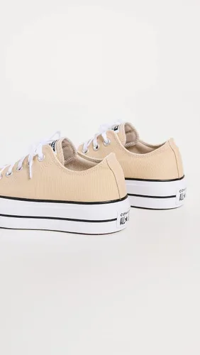 Miniatura 3 de Converse Chuck Taylor All Star Lift Industrial Glam Ox OroNegro Poliéster Adulto Entrenadores Zapatos