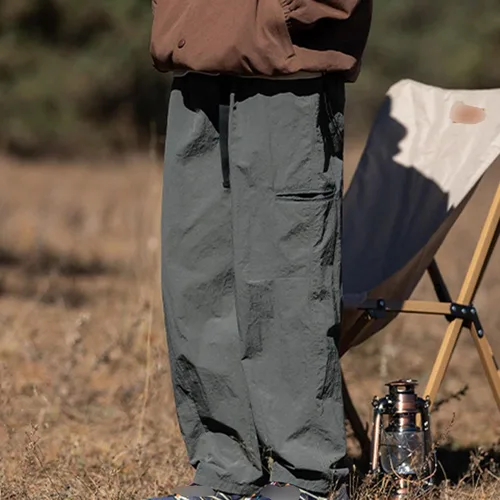 Miniatura 2 de JEShifangjiusu Pantalones convertibles de senderismo para hombre, impermeables, de secado rápido, ligeros, para pesca, con bolsillo