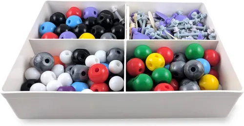 Miniatura 3 de Conjunto de estudiante de química orgánica molecular modelo – configuraciones y orbitales