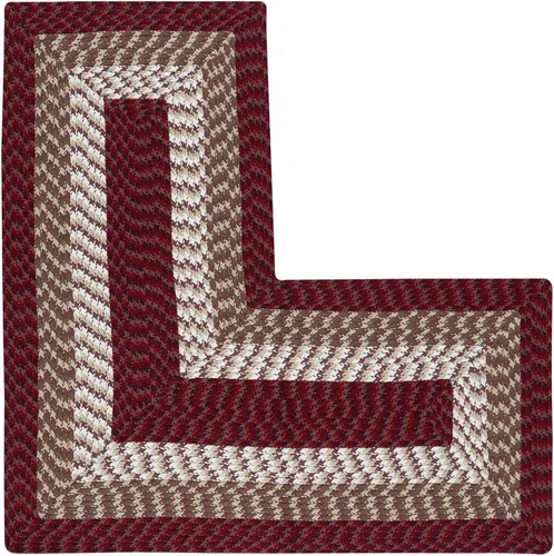 Miniatura 34 de La colección Better Trends Alpine Braid es una alfombra reversible para interiores duradera y resistente a las manchas 100% polipropileno