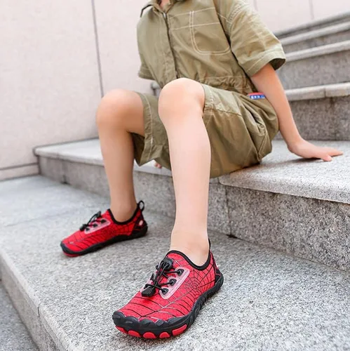 Miniatura 5 de Zapatos deportivos para niños, zapatos de agua ligeros, zapatos de natación para playa, zapatos descalzos, antideslizantes, transpirables