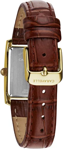 Miniatura 3 de Bulova Caravelle Ladies' Dress 3-Hand Quartz Watch, Rectangle Case, Roman Numeral