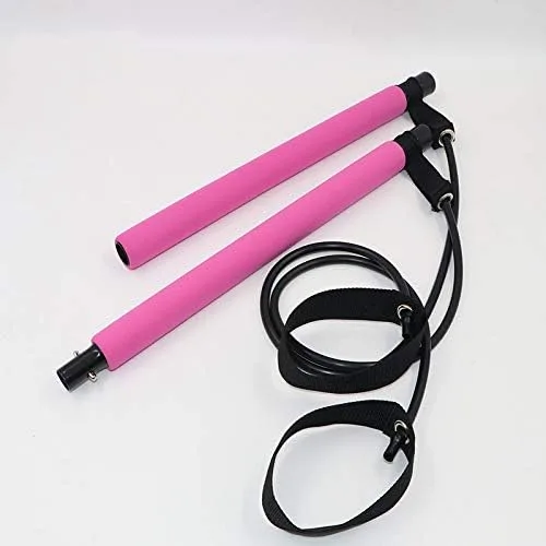 Culturismo Yoga Pilates Stick Equipo de Ejercicio Fuerza Fitness Gymstick para Entrenamiento Muscular/Levantamiento de Pesas
