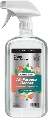 Miniatura 7 de Clean Revolution Suministro de repuesto para limpiador de superficies múltiples, no tóxico, ecológico y a base de plantas, listo para usar, lavanda