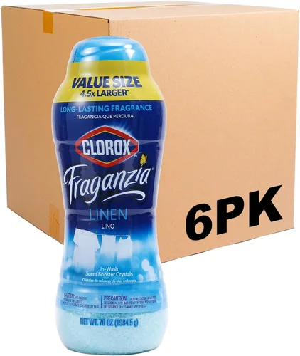 Miniatura 37 de Clorox Fraganzia Cristales Potenciadores de Aroma para Ropa con Fragancia Cielo Matutino - Perlas Aromáticas Perfumadas para el Lavado que Dejan