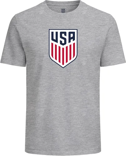 Miniatura 4 de Icon Sports Camiseta de algodón con licencia oficial de la Federación de Fútbol de Estados Unidos, unisex