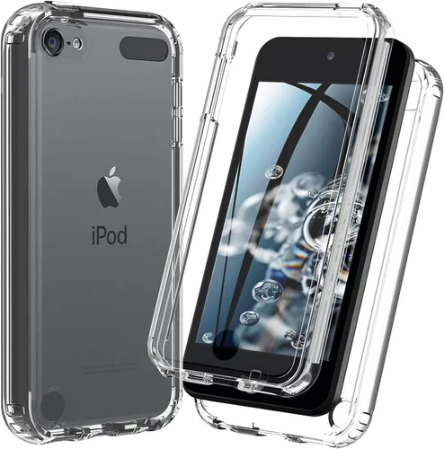 Miniatura 10 de Hensinple para iPod Touch de 7ª/6ª/5ª Generación, Funda para iPod Touch, Funda de silicona a prueba de golpes