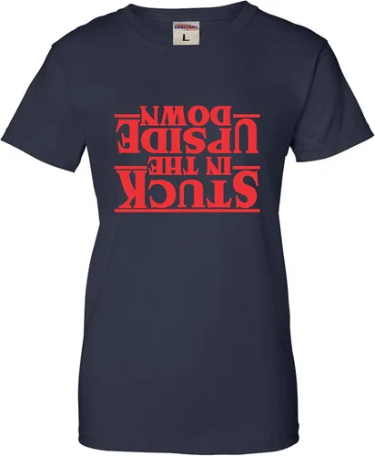Miniatura 20 de Go All Out Camiseta para mujer Stuck in The Upside Down