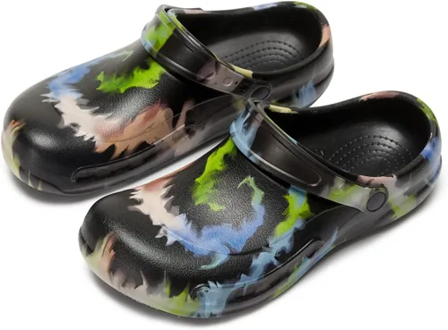 Miniatura 7 de Zapatos de chef antideslizantes para hombre, zuecos de trabajo de enfermería impermeables para cocina, zapatos para trabajar en restaurante de hombre
