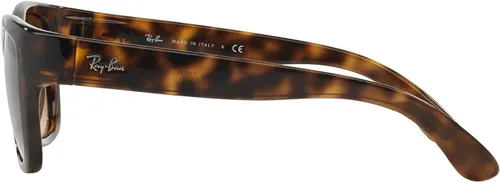 Miniatura 4 de Ray-Ban Gafas de sol unisex con montura Habana ligera, lentes degradadas marrones, 2.087 in