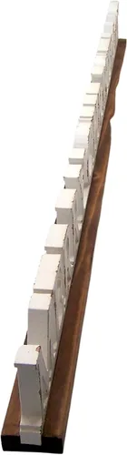 Miniatura 2 de Letrero de Feliz Navidad envejecido, independiente, decoración navideña, 35.5 pulgadas