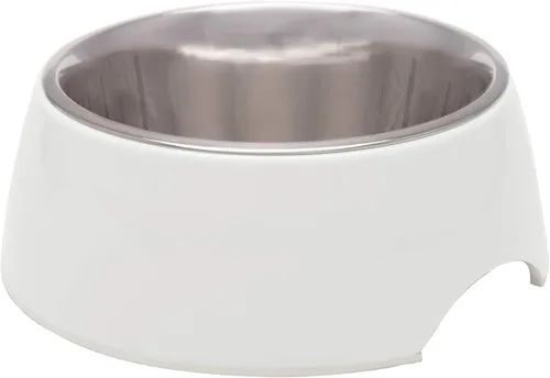 Miniatura 4 de Loving Pets - Cuenco retro para comida para perros, cuenco elevado de acero inoxidable para mascotas, sin punta, a prueba de derrames