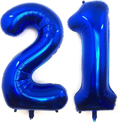 Miniatura 9 de Lovoir Globo verde oscuro de 40 pulgadas con el número 12 del número 21 de gran tamaño gigante, globos de helio verde oscuro para fiesta