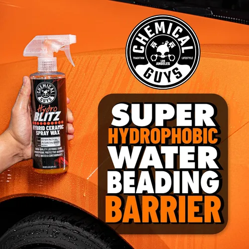 Miniatura 4 de Chemical Guys HydroBlitz Cera de revestimiento cerámico en aerosol con cera de carnauba - Fórmula de aerosol de cera híbrida para autos, camiones