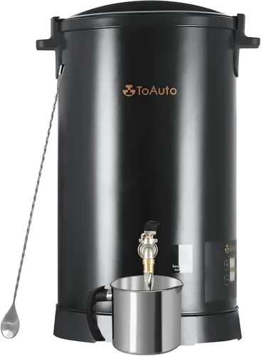 TOAUTO 20 libras derretidor de cera digital para hacer velas comercial olla de fusión de cera eléctrica con panel de control de temperatura preciso