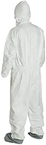 Miniatura 6 de DuPont Tyvek 400 TY122S Buzo de seguridad desechable, con protector de botas, XL, paquete de 25