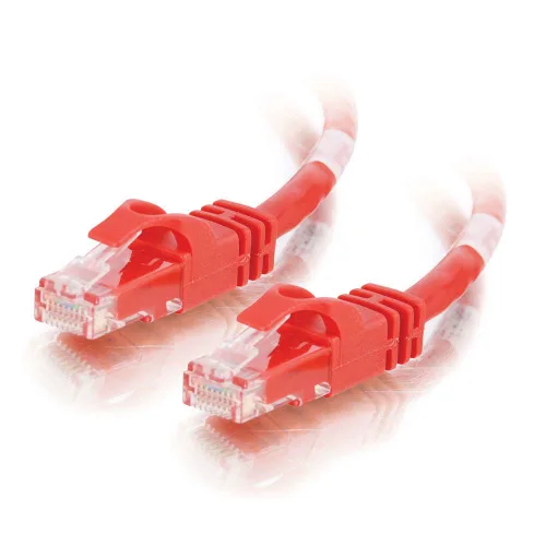 Miniatura 101 de C2G/Cables to Go 27872 Cable de red Ethernet cruzado Cat6 sin blindaje (UTP) sin enganche, amarillo (2,13 metros/7 pies)
