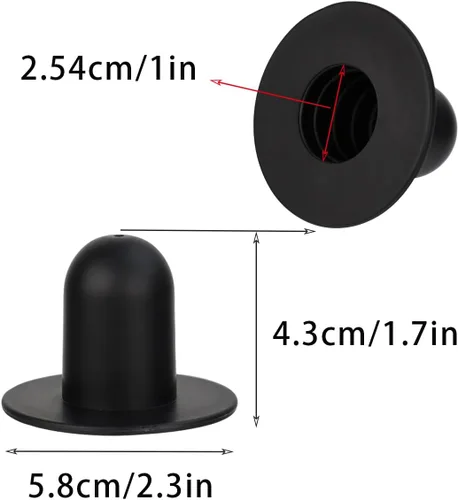 Miniatura 2 de Tapón de orificio para filtro de bomba de piscina, 4 unidades, tapones de pared de repuesto para piscinas sobre el suelo, aptos para Intex y Bestway