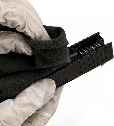 Miniatura 5 de Paño de silicona para pistola de 12 x 12 pulgadas, paño de limpieza de pistola sin pelusas, toallitas de limpieza de pistola con trapos de limpieza