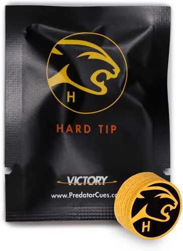 Miniatura 4 de Predator Victory Hard Pool Billiard Cue Tip - 8 Layers - 1 pc