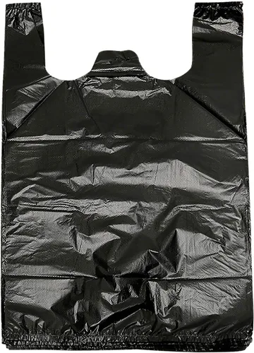 100 bolsas de basura pequeñas supergruesas con asa, bolsas de basura negras de 4 galones para cocina, oficina, viajes y hogar (100 unidades)