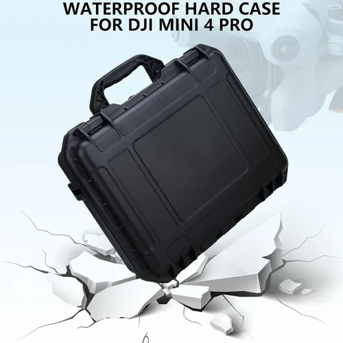 Miniatura 2 de Funda rígida para DJI Mini 4 Pro, funda de transporte impermeable con correa para todos los accesorios DJI Mini 4 Pro Fly More Combo Drone Funda
