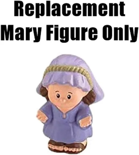Miniatura 2 de Pieza de repuesto para Fisher-Price Little People Nativity Playset ~ J2404 ~ Nativity Bible Story - Figura de repuesto de madre María