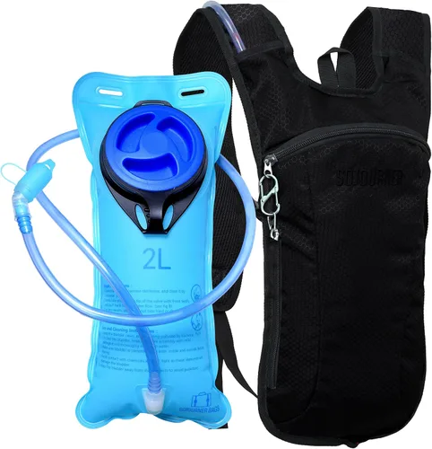 Miniatura 13 de Sojourner Rave Paquete de Hidratación - Mochila de Hidratación - Paquete de Hidratación con Vejiga de 2L - Mochila de Agua para Festivales