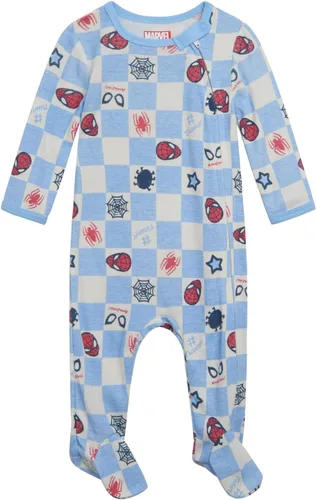 Miniatura 3 de Marvel Avengers Spider-Man Baby - Paquete de 2 unidades con cremallera para dormir N' Plays recién nacido a bebé (recién nacido - 24 meses)
