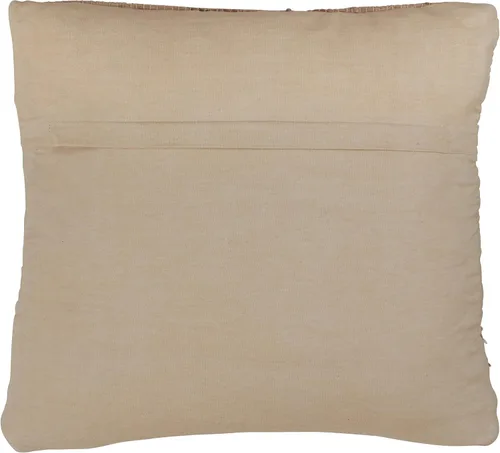 Miniatura 2 de SARO LIFESTYLE Chindi Collection - Almohada de yute rellena de plumón, 18 pulgadas, natural
