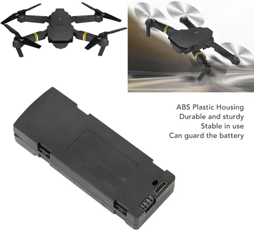 Miniatura 4 de Baterías recargables de 3.7 V 1800 mAh para H1 S9 K7 Ky603 Ky605, 1080p HD Dual Cámara RC Quadcopter repuesto piezas de repuesto (1 unidad)