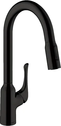 Miniatura 16 de hansgrohe Allegro N 71843001 - Grifo de cocina de arco alto cromado con rociador extraíble, grifo para fregadero de cocina, cromado