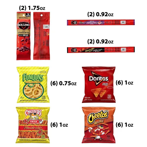 Miniatura 2 de Frito-Lay Chips y Jack Link's Meats Snack Mix Paquete variado (paquete de 30)