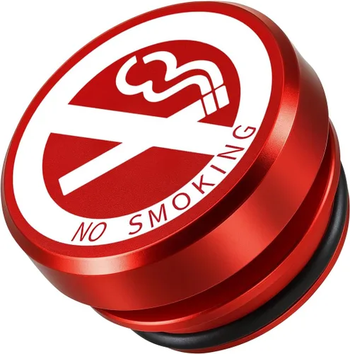 Miniatura 7 de Osilly Enchufe a prueba de polvo para encendedor de cigarrillos de automóvil, cubierta de enchufe de aluminio para decoración de botones, accesorios