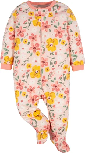 Miniatura 2 de Gerber Baby Girls' 4 Pack Sleep 'N Play Footie