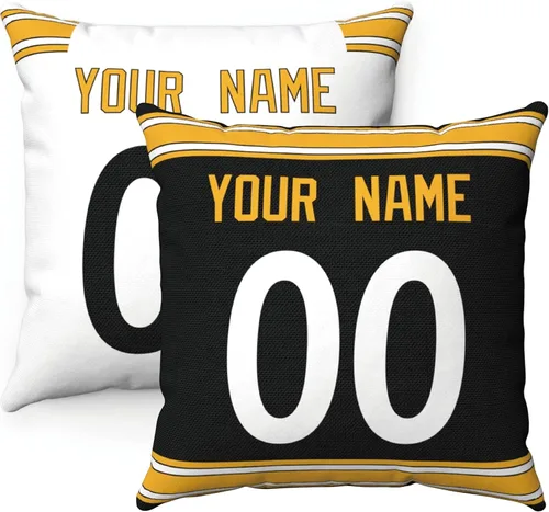 Miniatura 22 de ANTKING 2 paquetes de almohadas personalizadas con cualquier nombre y número para hombres, mujeres y niños Para Las Vegas