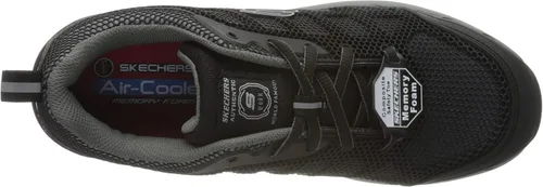 Miniatura 5 de Skechers Tenis industriales de caña media para mujer, Negro, 7