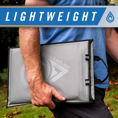 Miniatura 3 de AquaQuest Storm Funda para portátil 100% impermeable, funda ligera de nailon Ripstop, costuras soldadas y forro de neopreno extraíble de 0.197 in