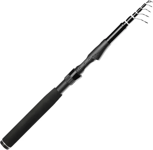 Miniatura 10 de Whistytwig Carbon Fiber Telescopic Fishing Rod - Portable Collapsible Design for Travel and Adventure - Versatile Saltwater and Freshwater Fishing