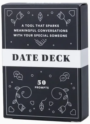 Miniatura 3 de BestSelf Deeper Talk Date Deck Bundle - Tarjetas de conversación de fecha y rompehielos