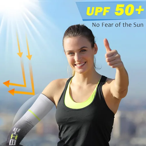 Miniatura 3 de beister Mangas de compresión de enfriamiento con protección solar UV para hombres y mujeres ciclismo