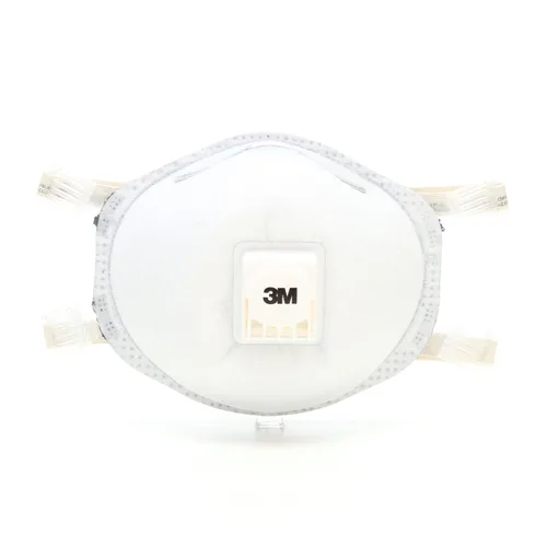 Miniatura 2 de 3M, Respirador Serie 8214, talla única Se ajusta a la mayoría, Blanco, 10