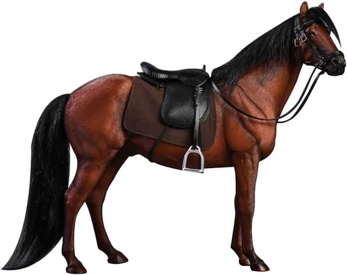 Miniatura 6 de Hanover - Decoración de caballo negro de resina, decoración del hogar, estatua de caballo para escritorios, poliresina duradera con detalles