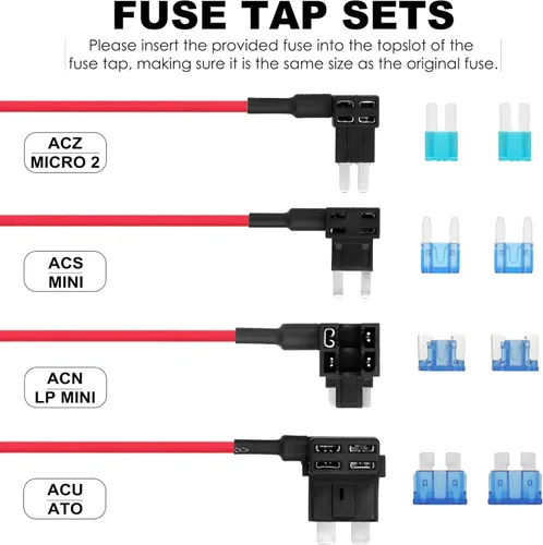 Miniatura 2 de Pelsee Kit de cable duro para cámara de salpicadero, juego completo de fusible para cámara P1 Duo Dash Cam, cable de alimentación de cargador